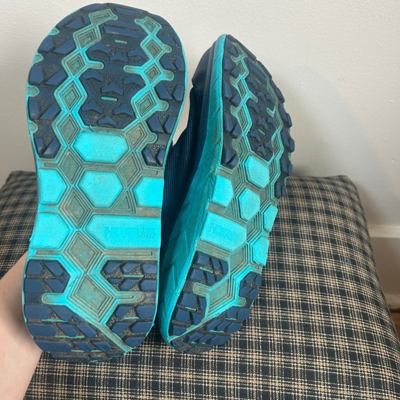 Hoka Challenger ATR 4 Women's Size 8 Navy Teal Trail Running Shoes - Picture 6 of 6